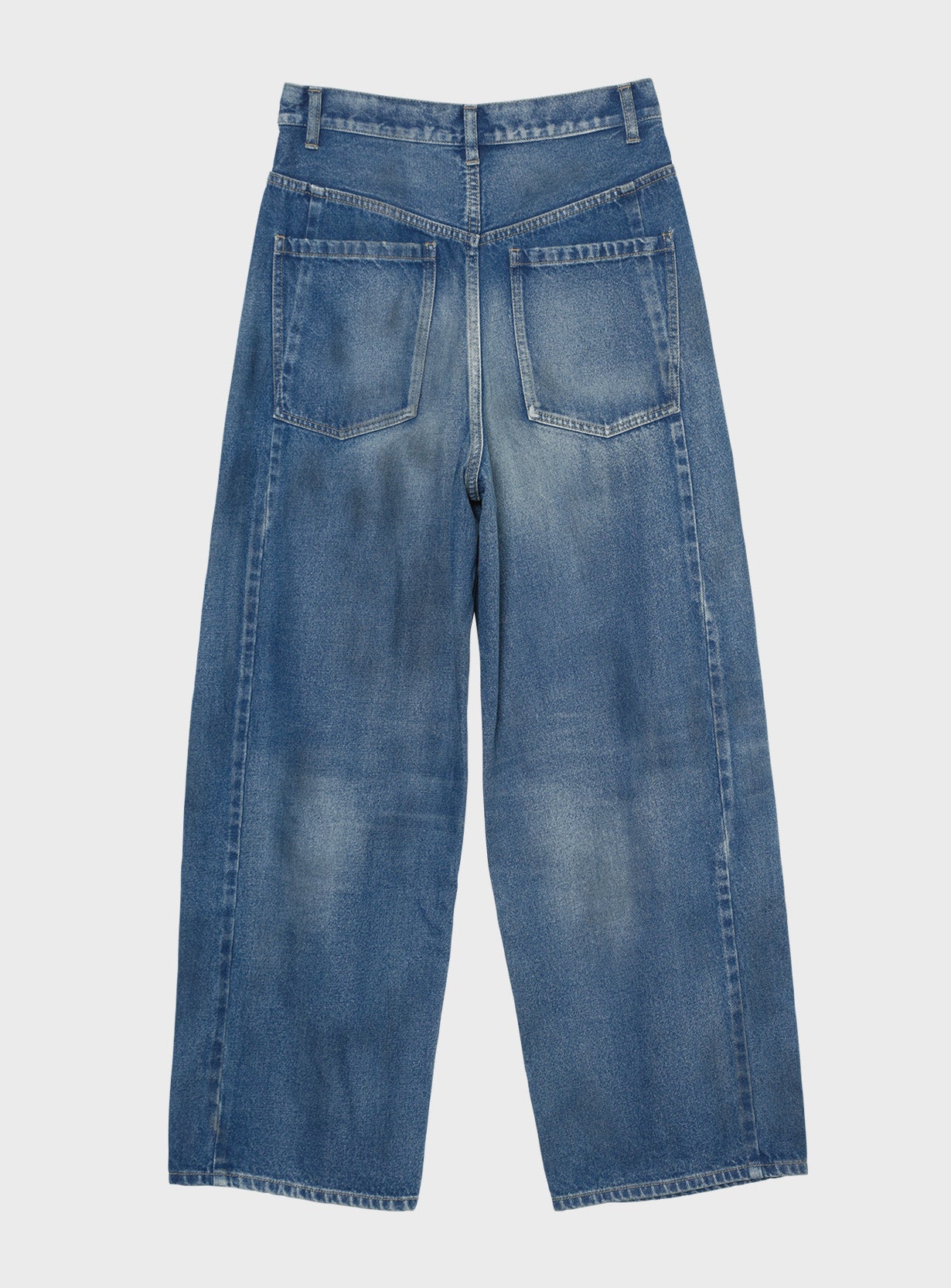 rミディーウォッシュドデニム