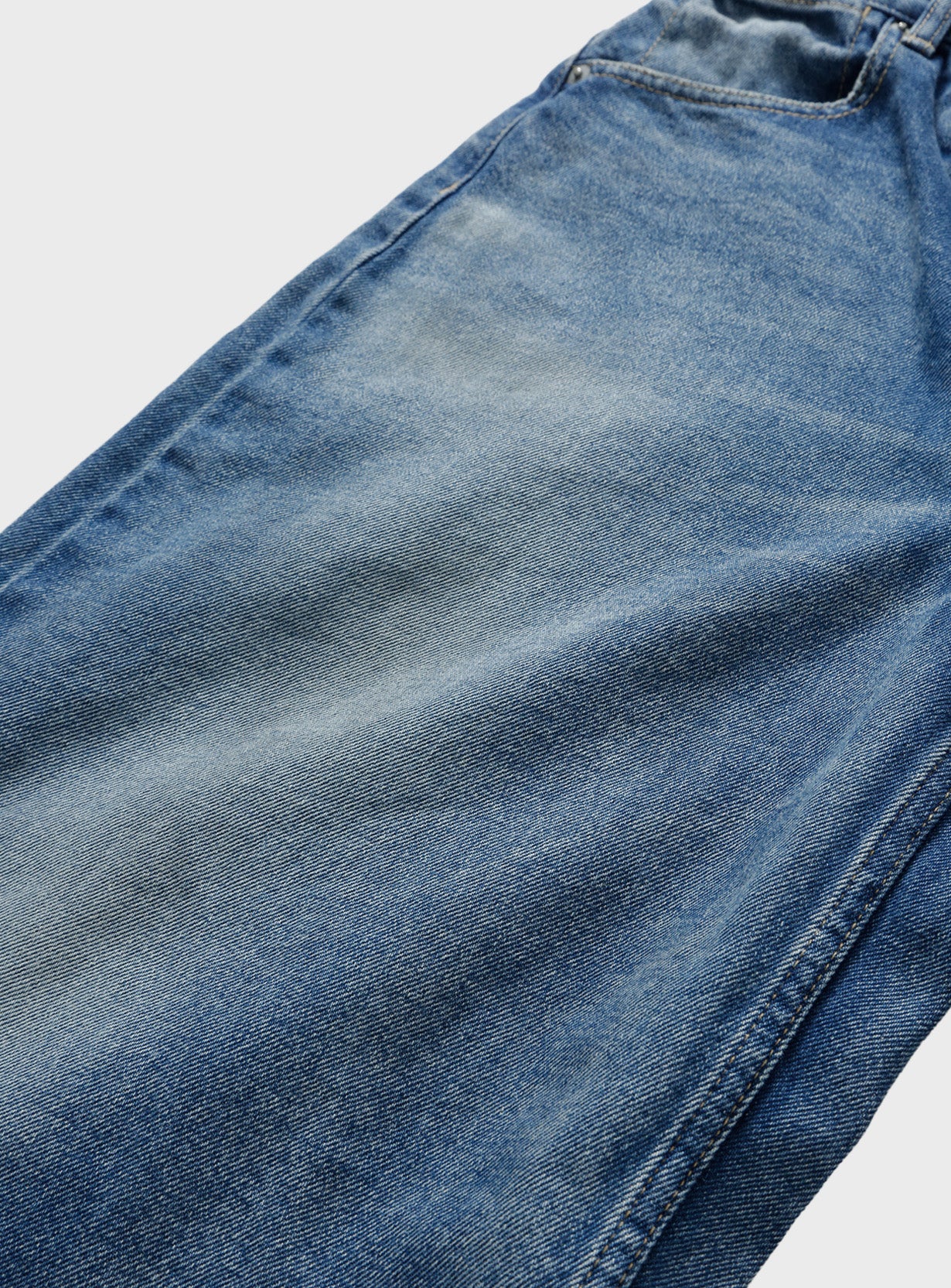 rミディーウォッシュドデニム