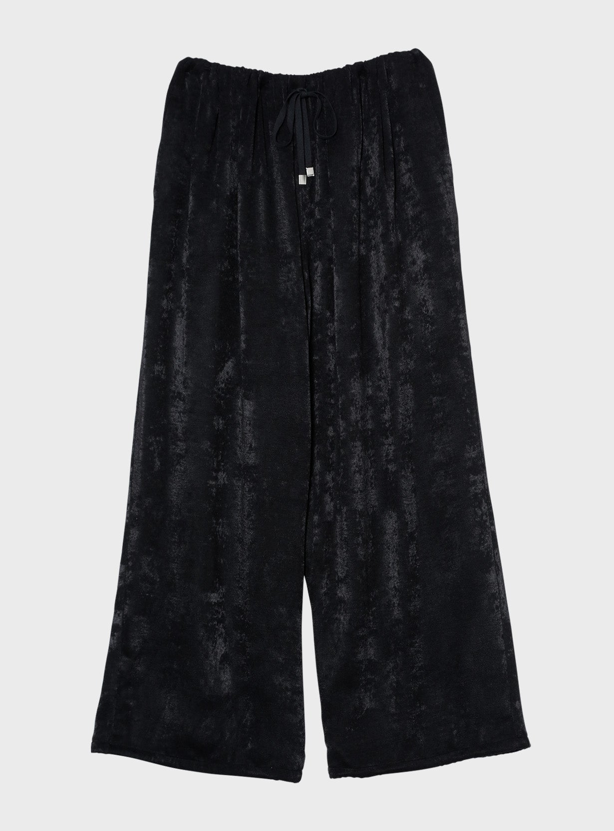 rベルベットギャザーパンツ
