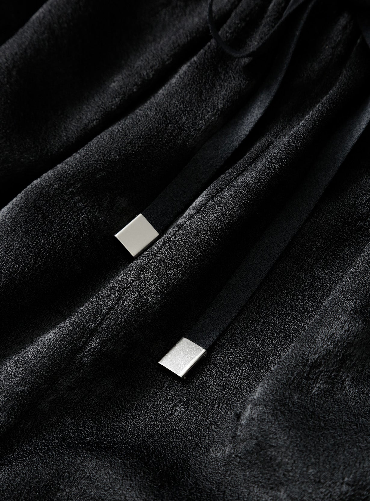 rベルベットギャザーパンツ