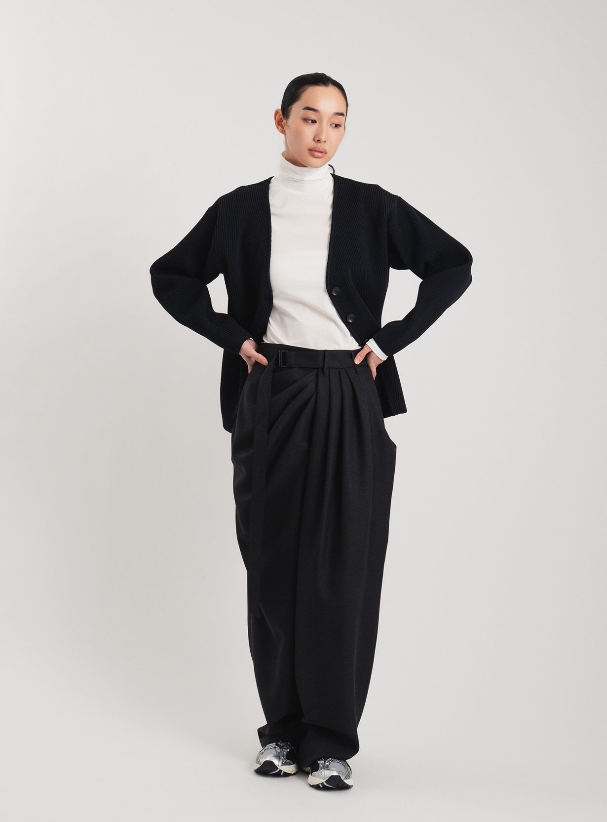 アモッサスリットカーディガン