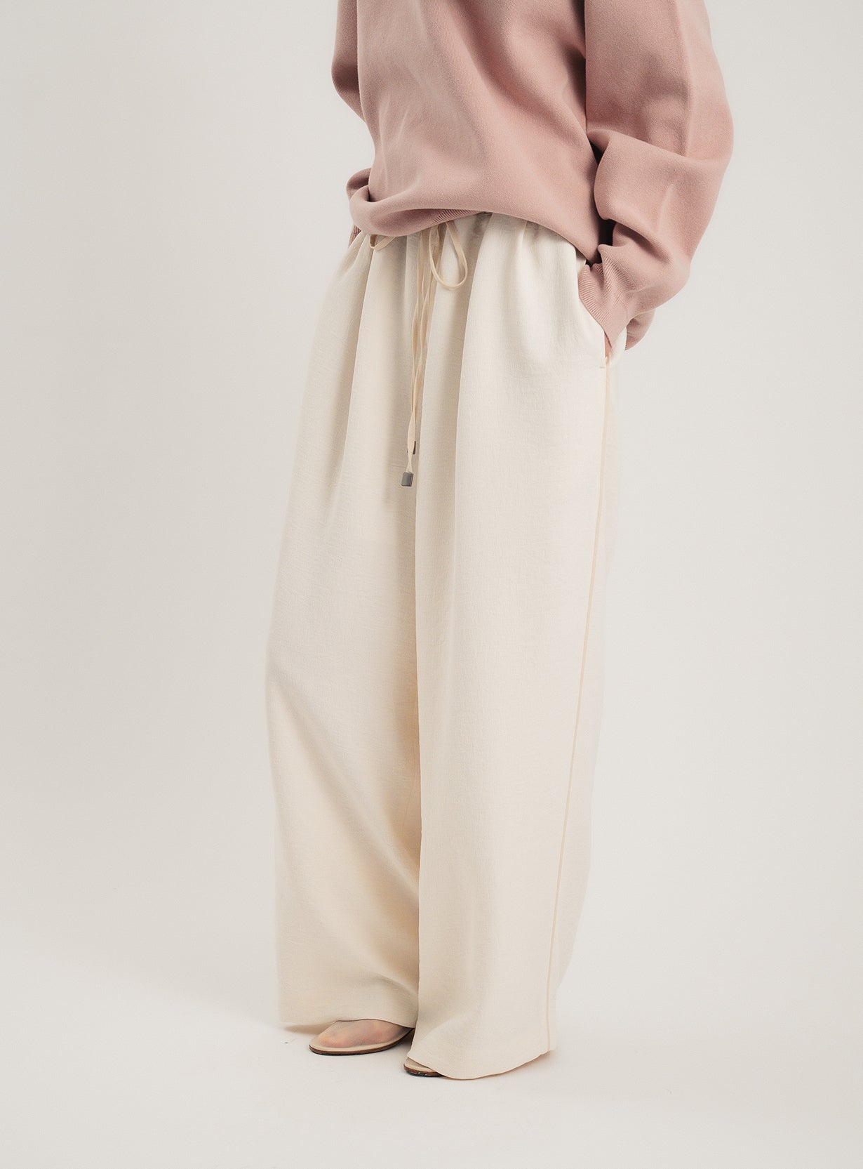 rジョーゼットトラックパンツ