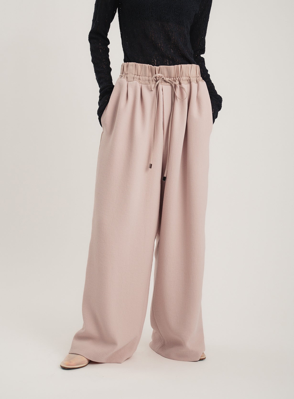 rジョーゼットトラックパンツ