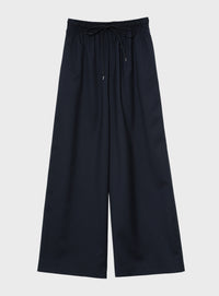 ギャザーイージーワイドパンツ