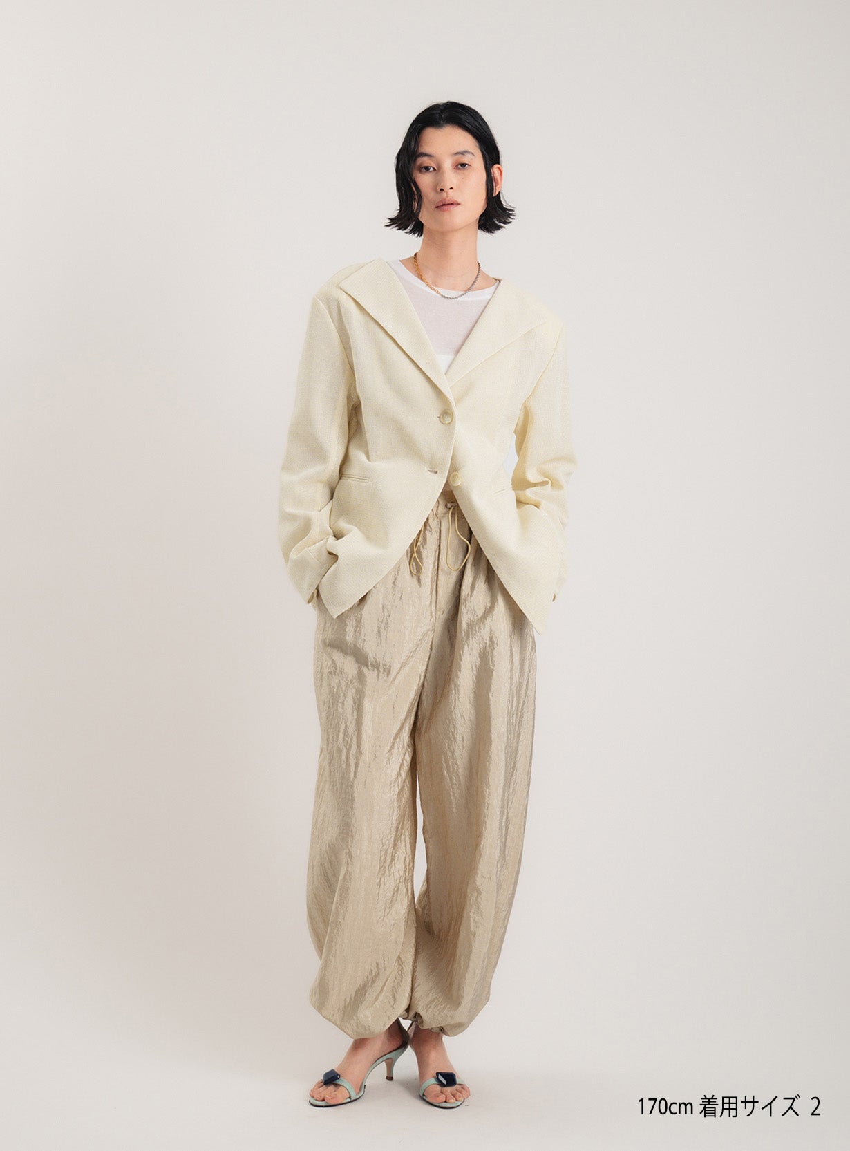 rメッシュジャケットカーディガン