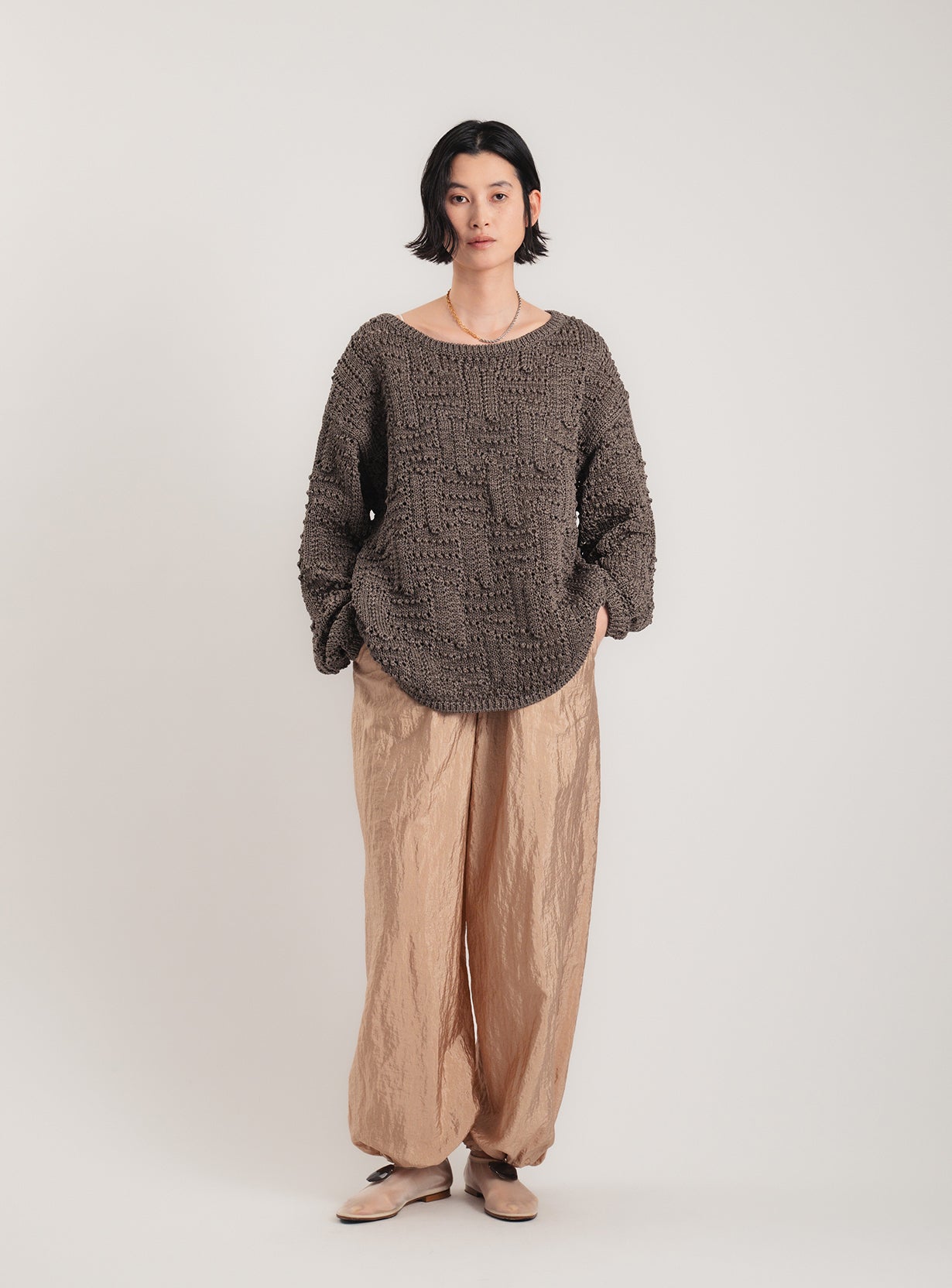 ワッシャーイージーパンツ