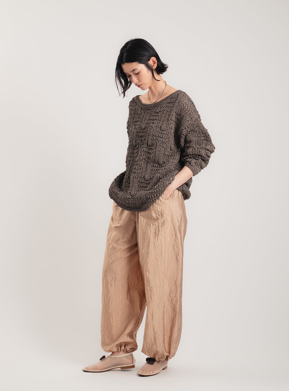 ワッシャーイージーパンツ