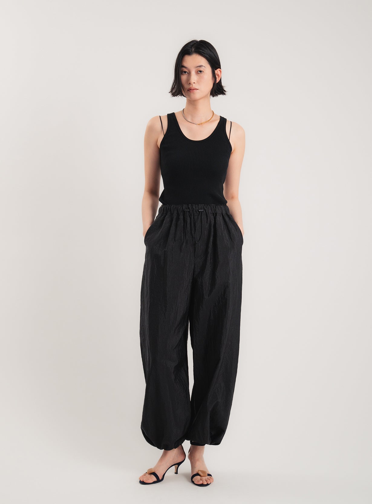 ワッシャーイージーパンツ