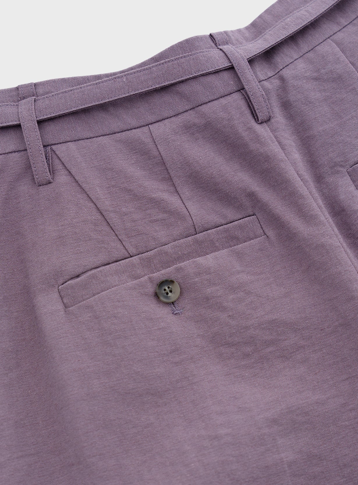 リネンレーヨンバレルパンツ