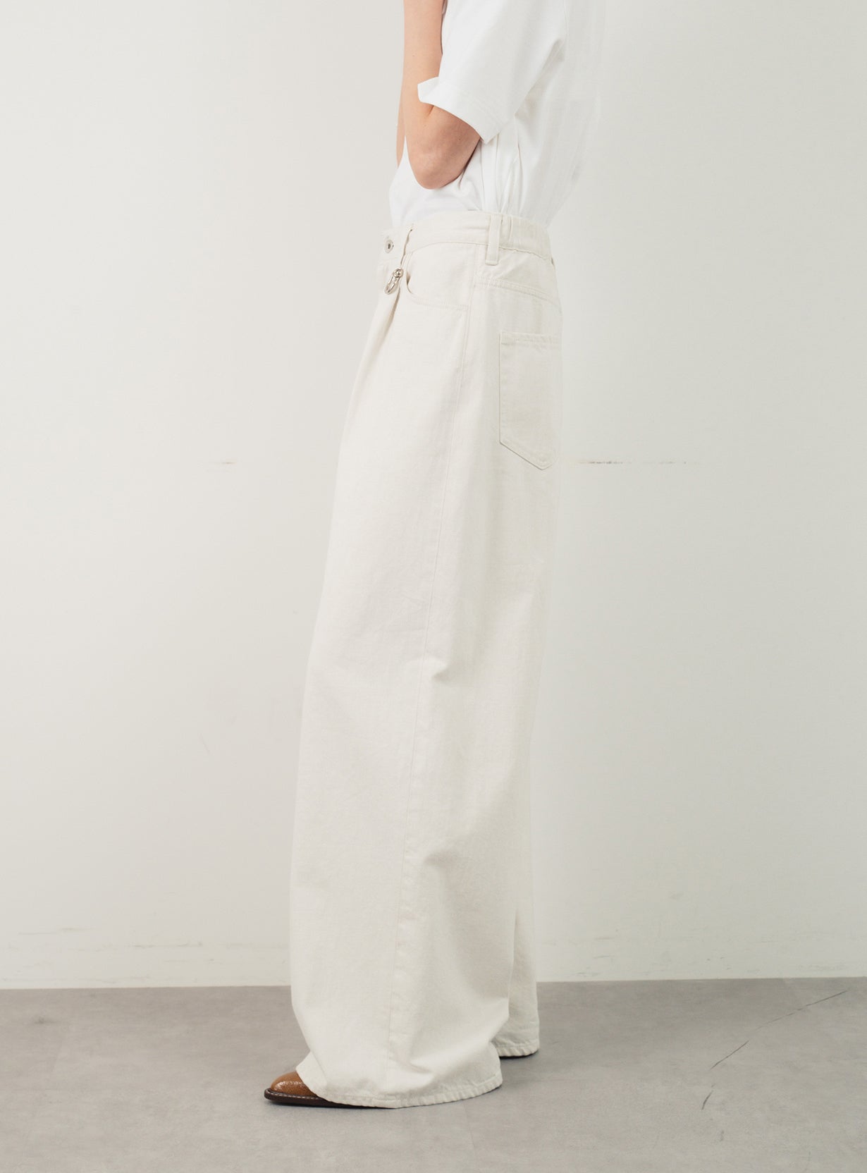 【予約商品】ライトオンスイージーワイドデニム