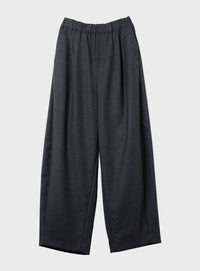 【予約商品】フラノイージーバレルパンツ
