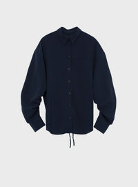 バックドロストシャツ