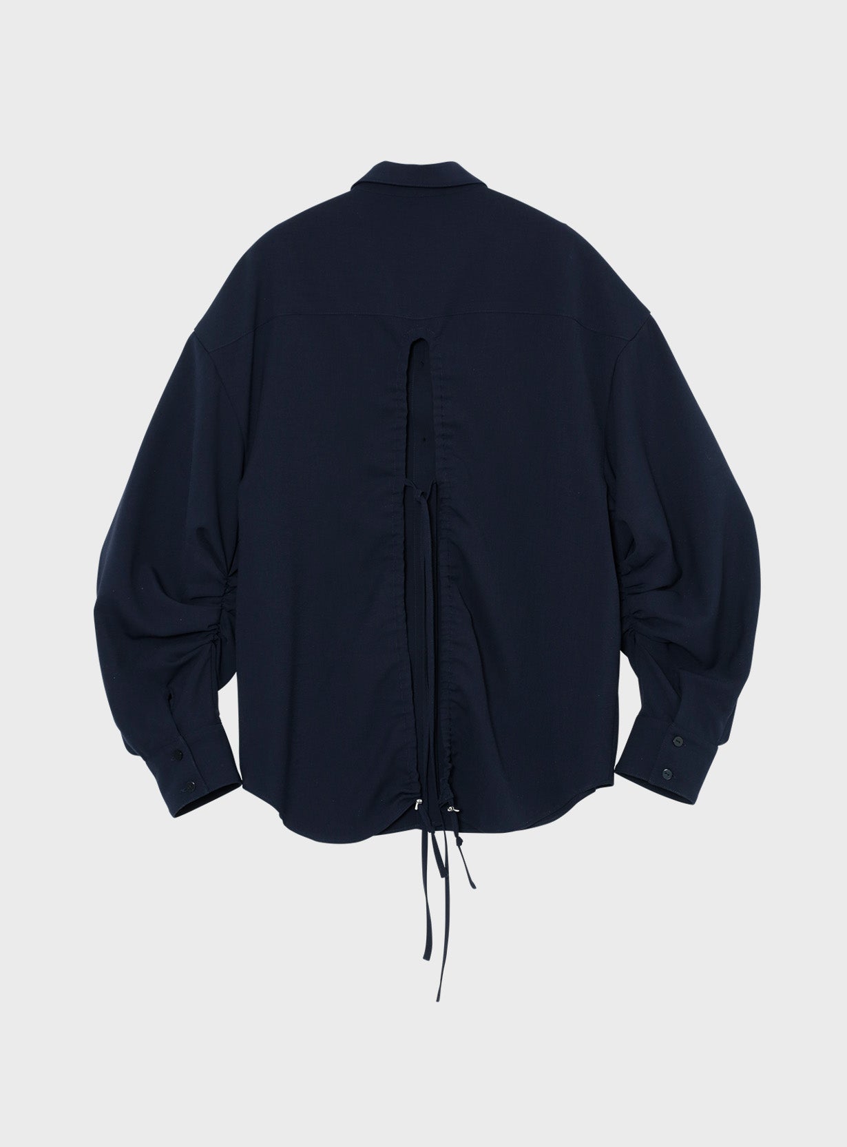 バックドロストシャツ