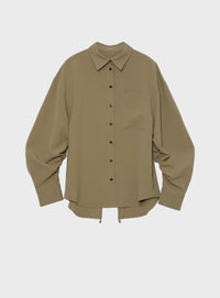 バックドロストシャツ