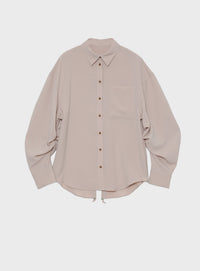 バックドロストシャツ