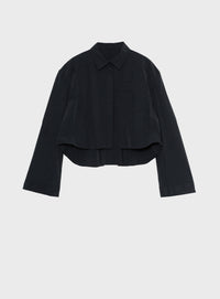 タフタクロップドシャツ