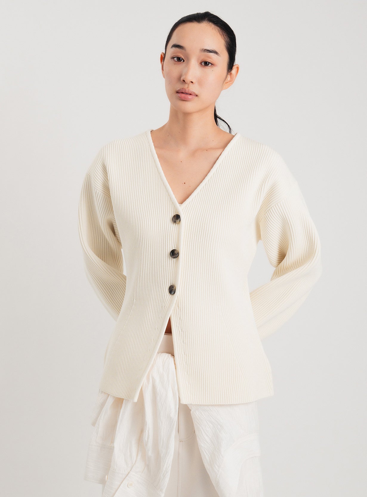 アモッサスリットカーディガン