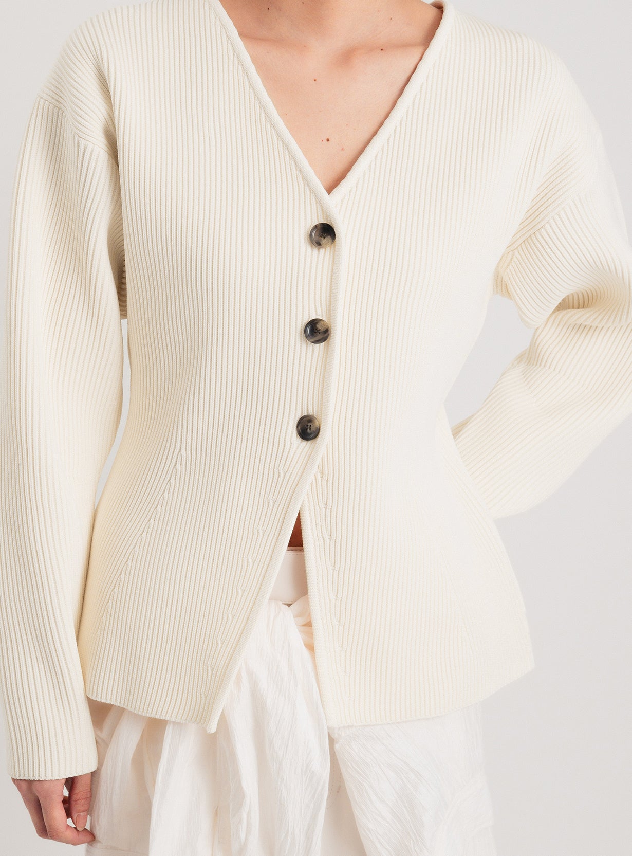 アモッサスリットカーディガン