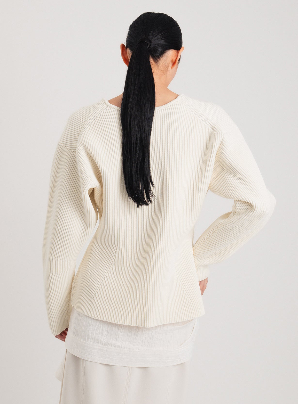 アモッサスリットカーディガン