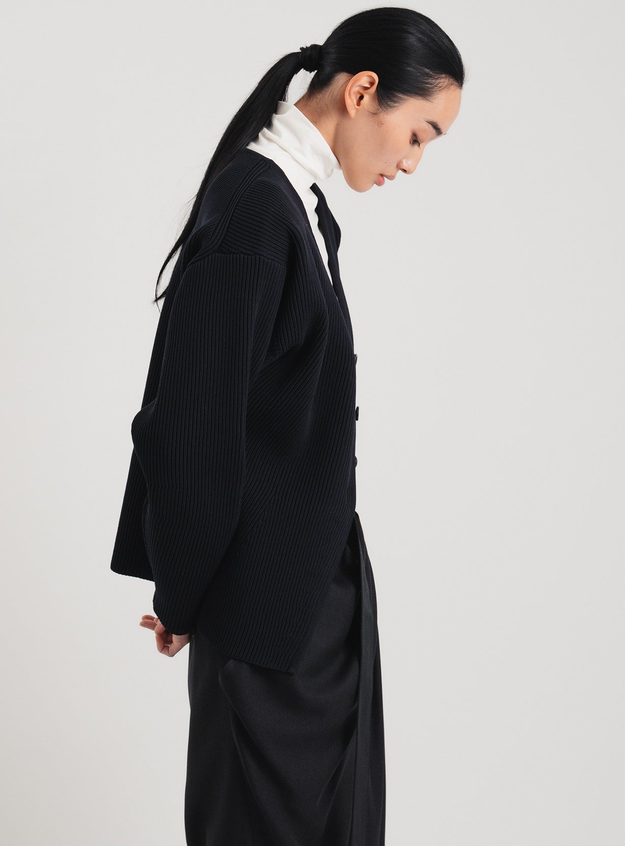 アモッサスリットカーディガン