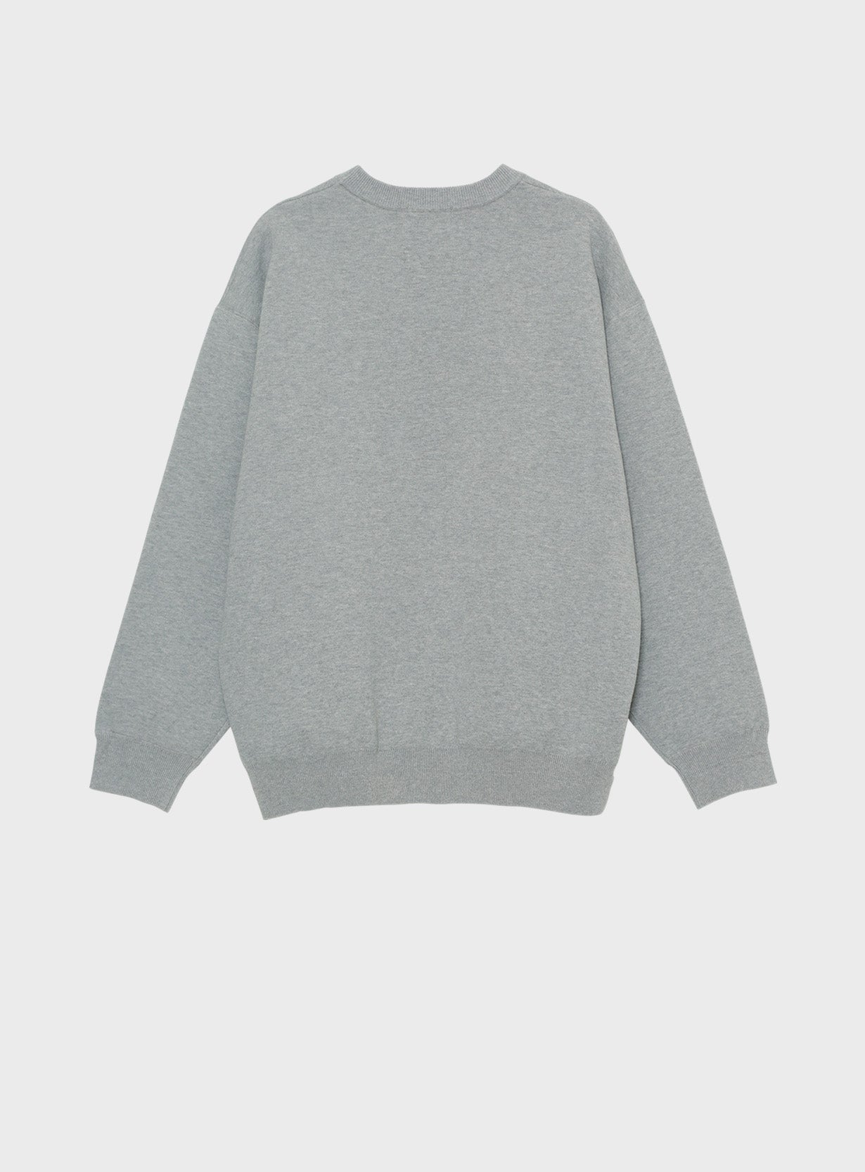 コットンニットスウェットプルオーバー