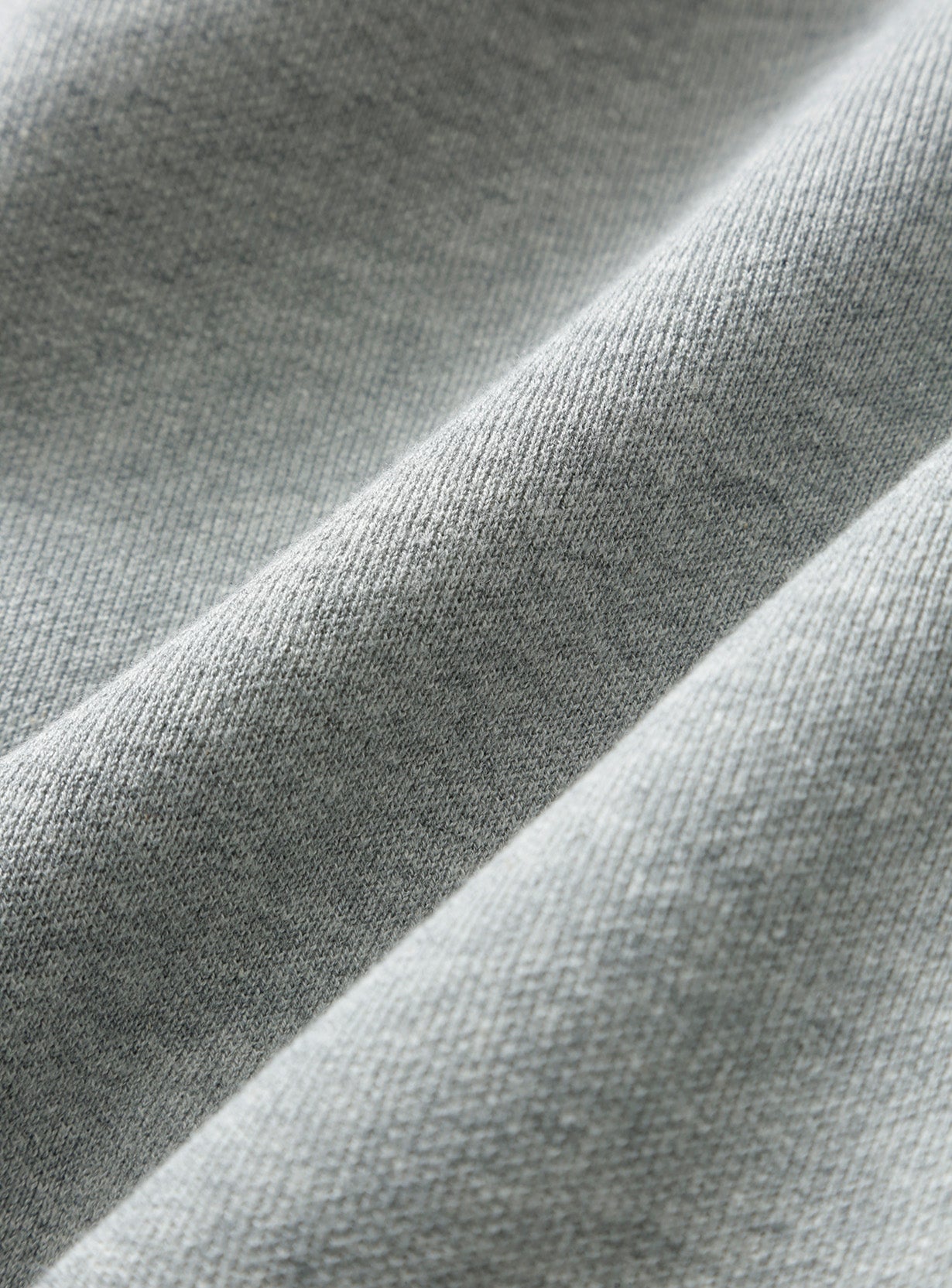 コットンニットスウェットプルオーバー