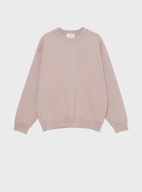 コットンニットスウェットプルオーバー