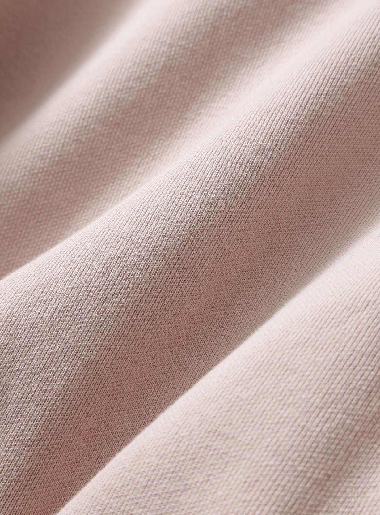 コットンニットスウェットプルオーバー