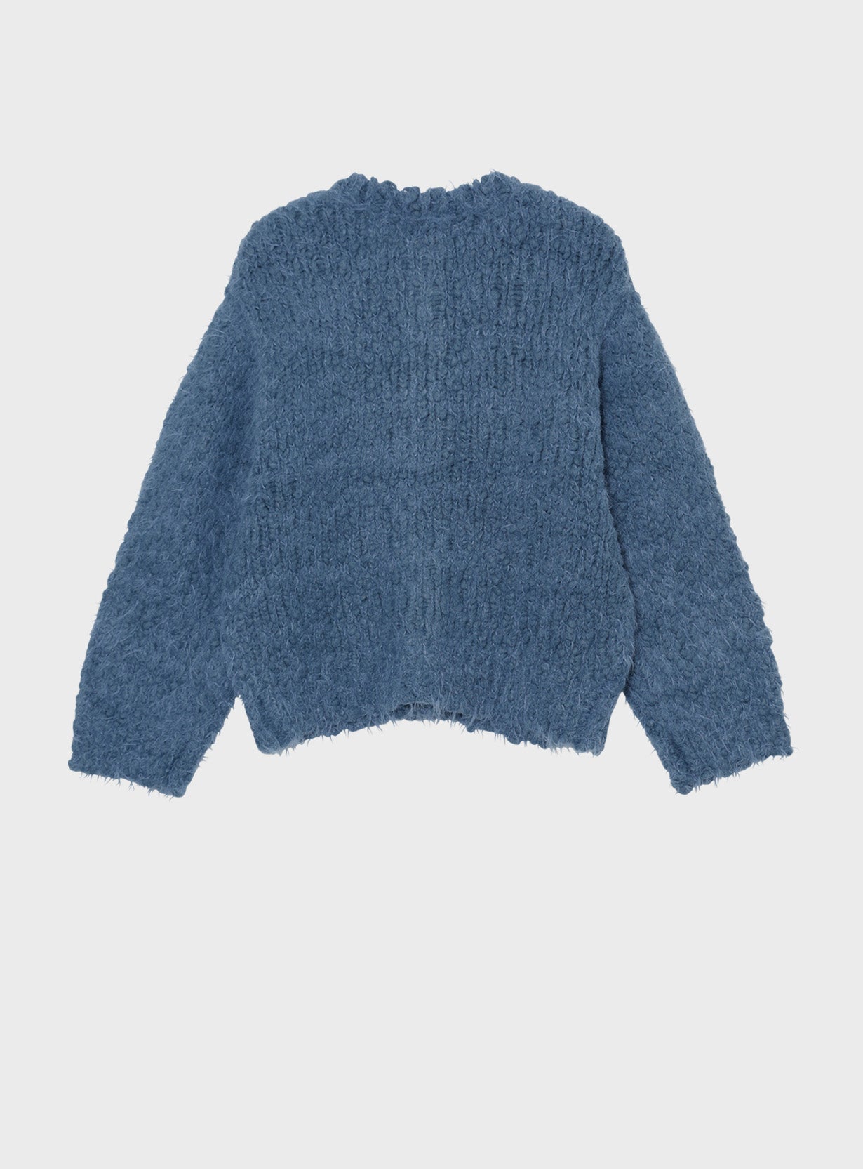 スラブフェザーカーディガン