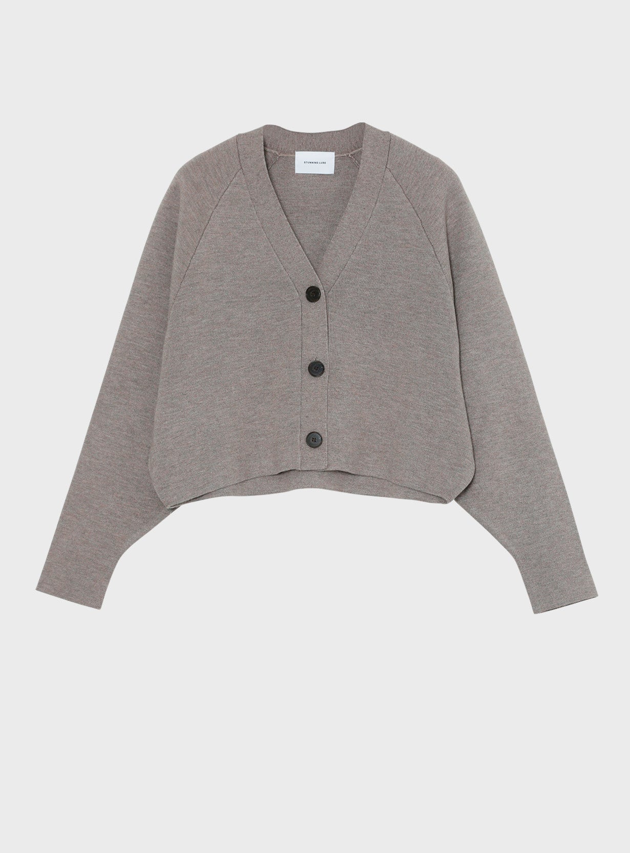 ダブルフェイスニットカーディガン