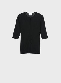 【予約商品】クルーネックショートスリーブカーディガン