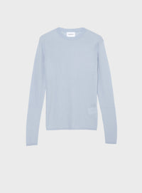 rカシミヤリブプルオーバー