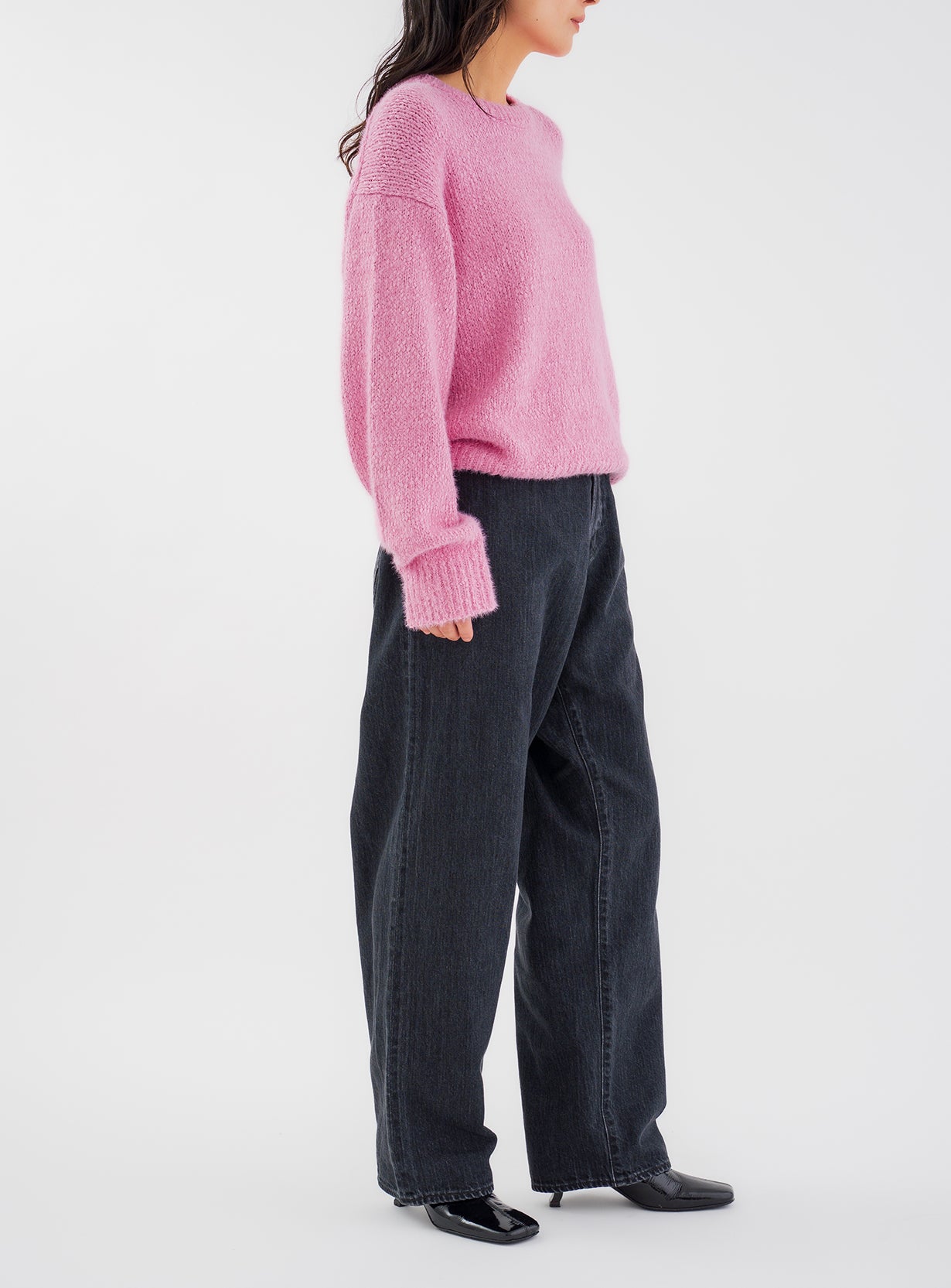 スラブリリーフェザープルオーバー