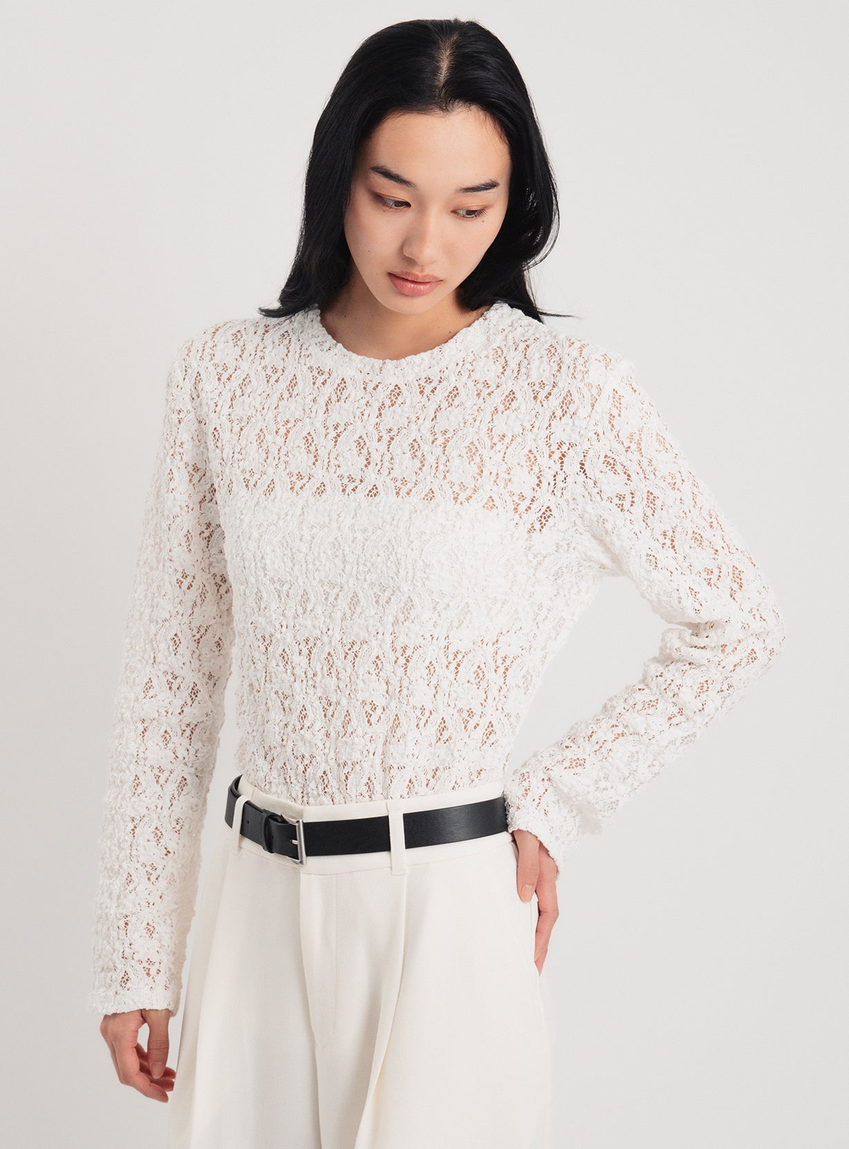 ヴィンテージレースプルオーバー