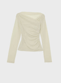 クロスネックロンT