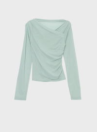 クロスネックロンT