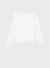 オフショルダープルオーバー