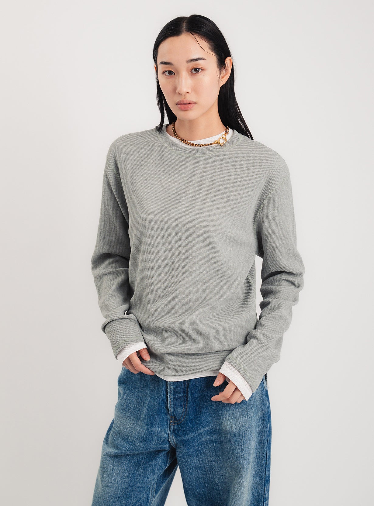 バブルワッフルロンT