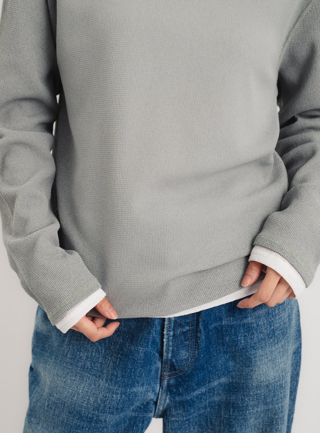 バブルワッフルロンT