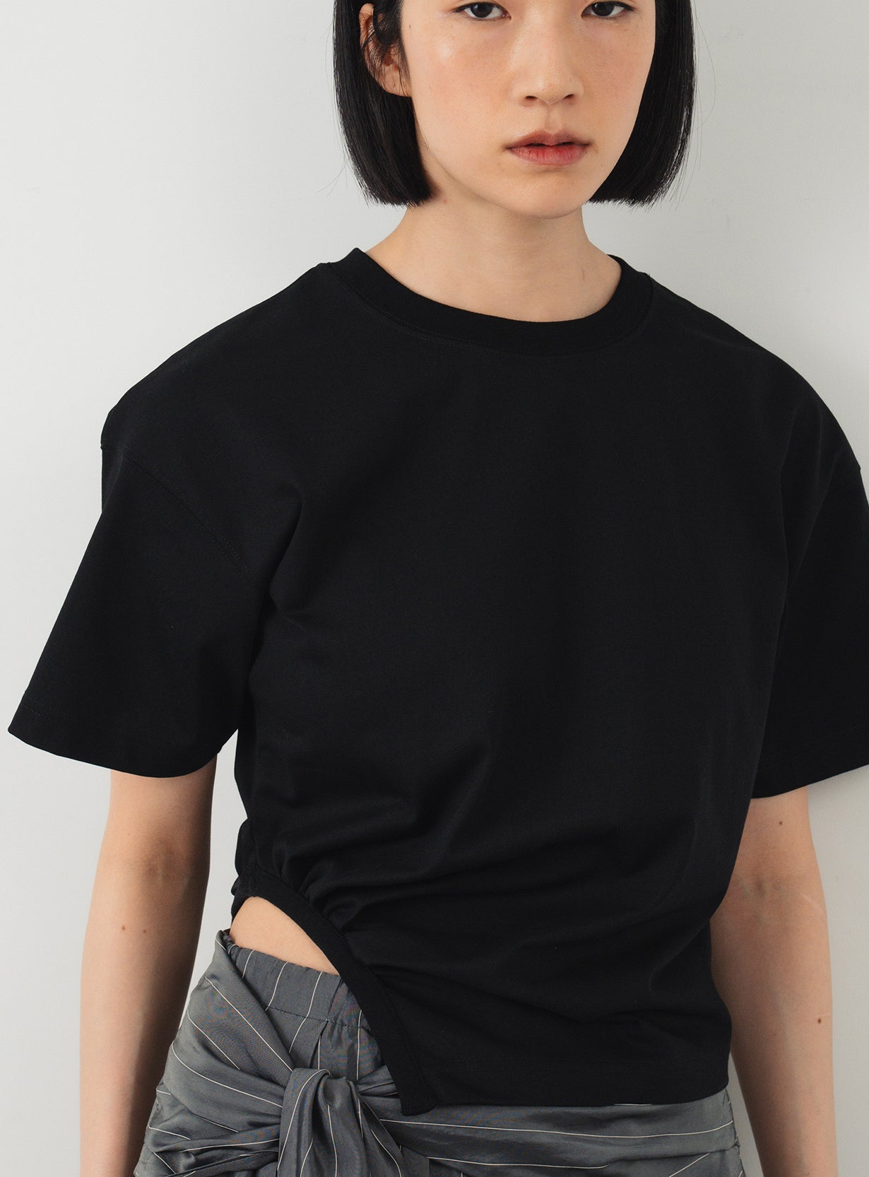 サイドギャザーT