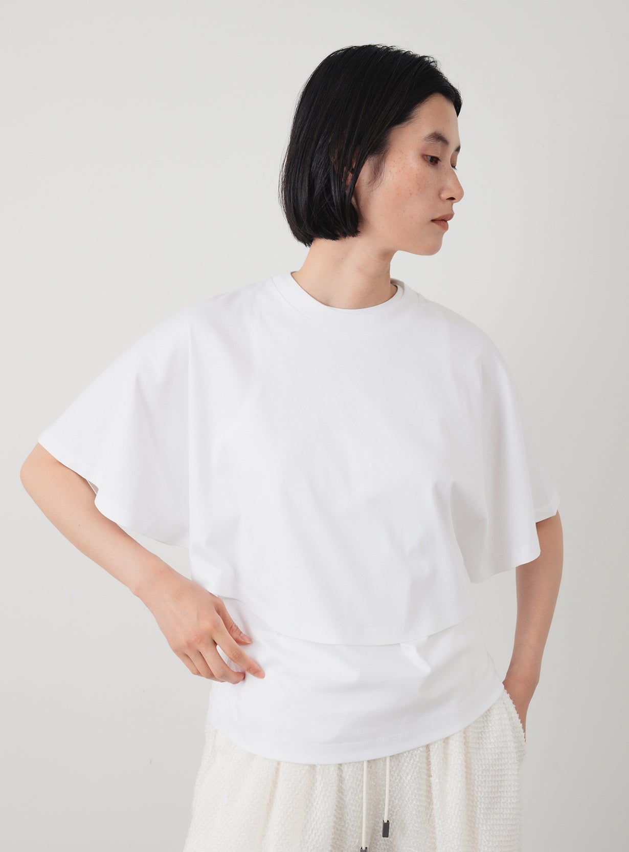 アルビニサーキュラーTシャツ
