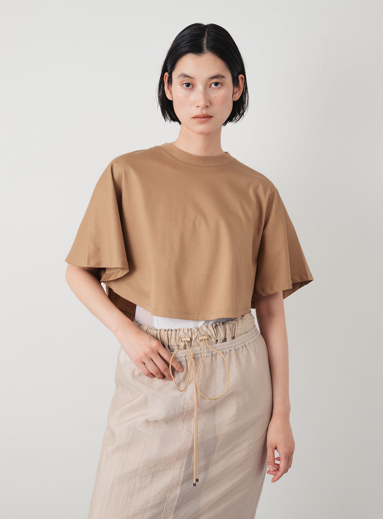 アルビニサーキュラーTシャツ