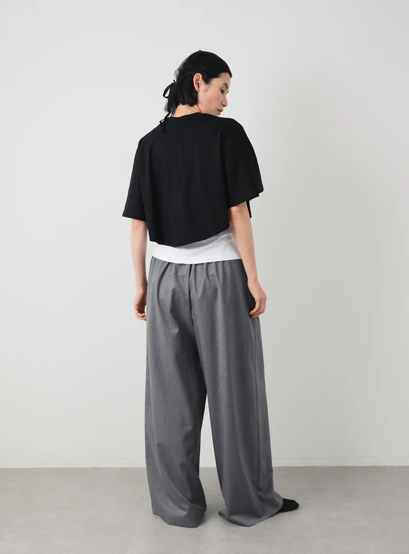 【追加販売】ギャザーイージーワイドパンツ