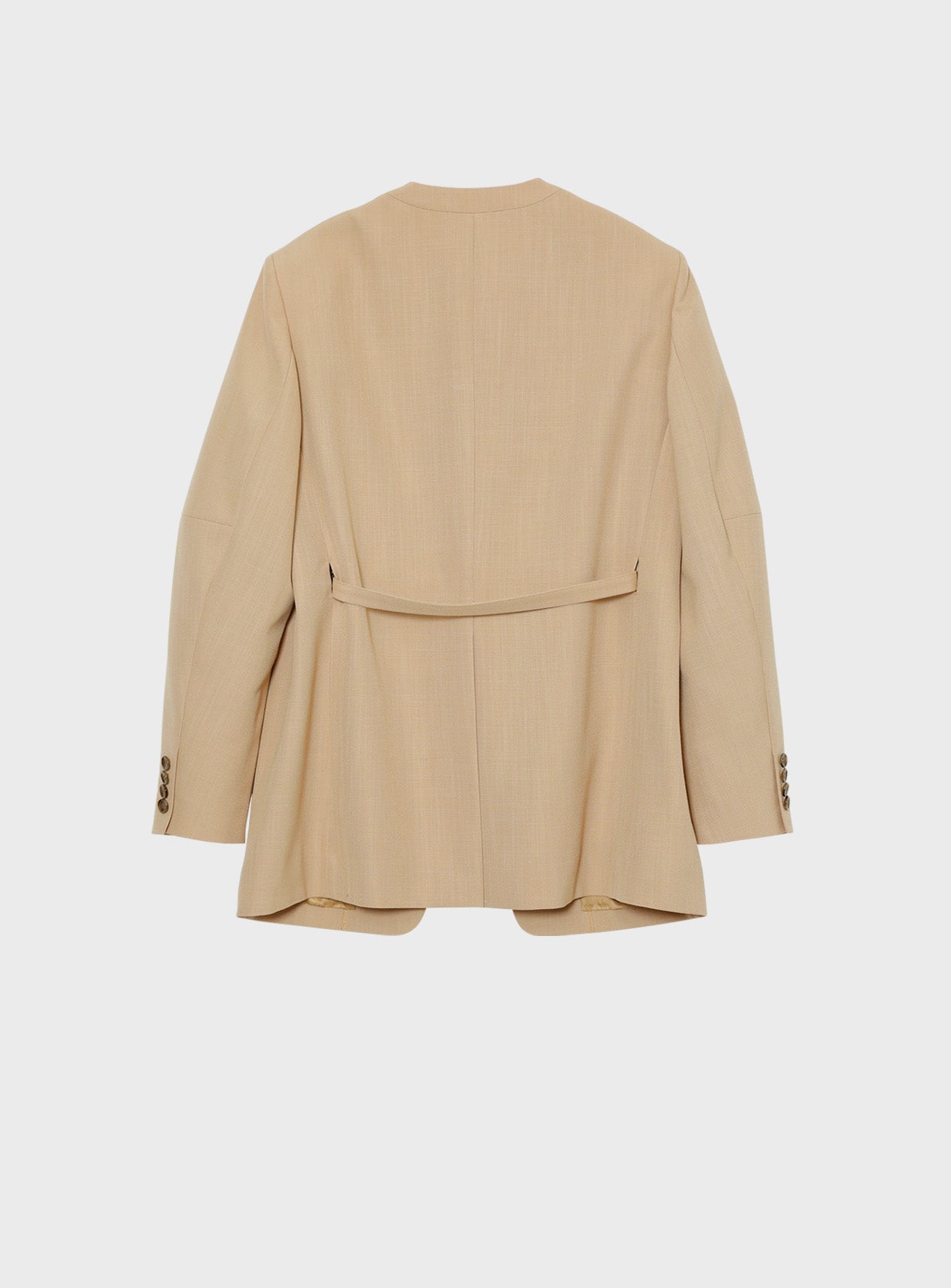 rカラーレスワイドショルダージャケット