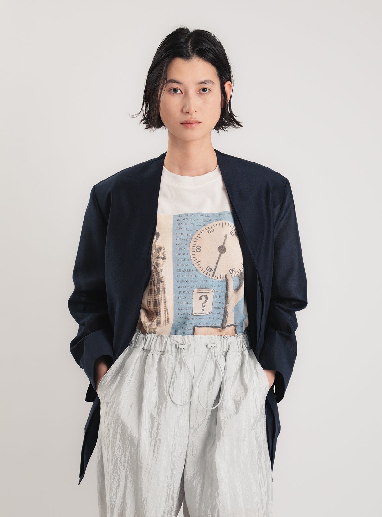 rカラーレスシアージャケット