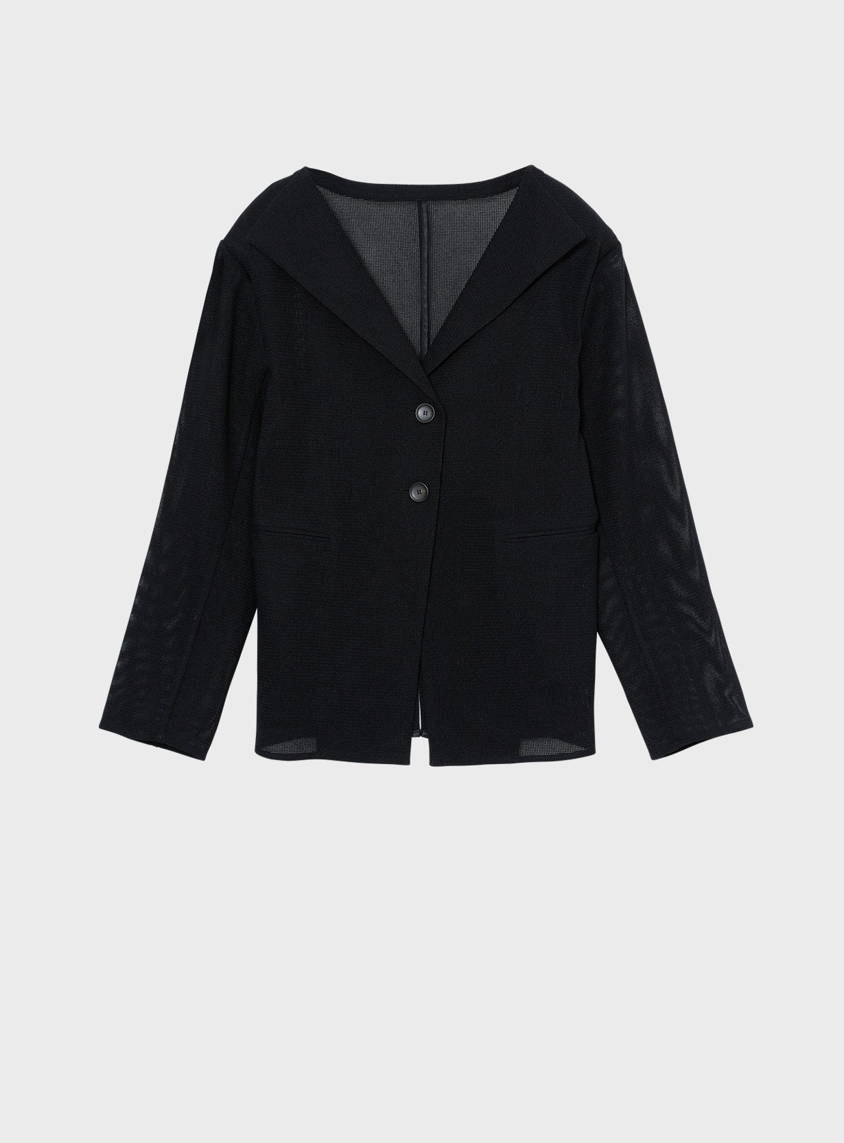 rメッシュジャケットカーディガン