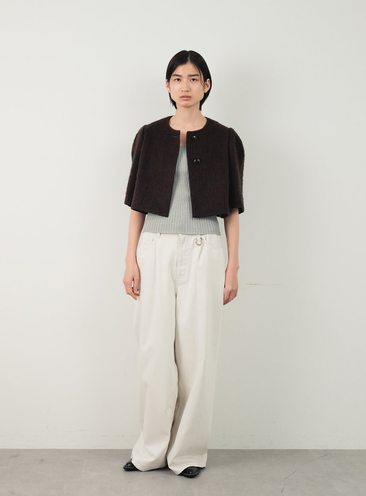 【予約商品】シャギーショートボレロ