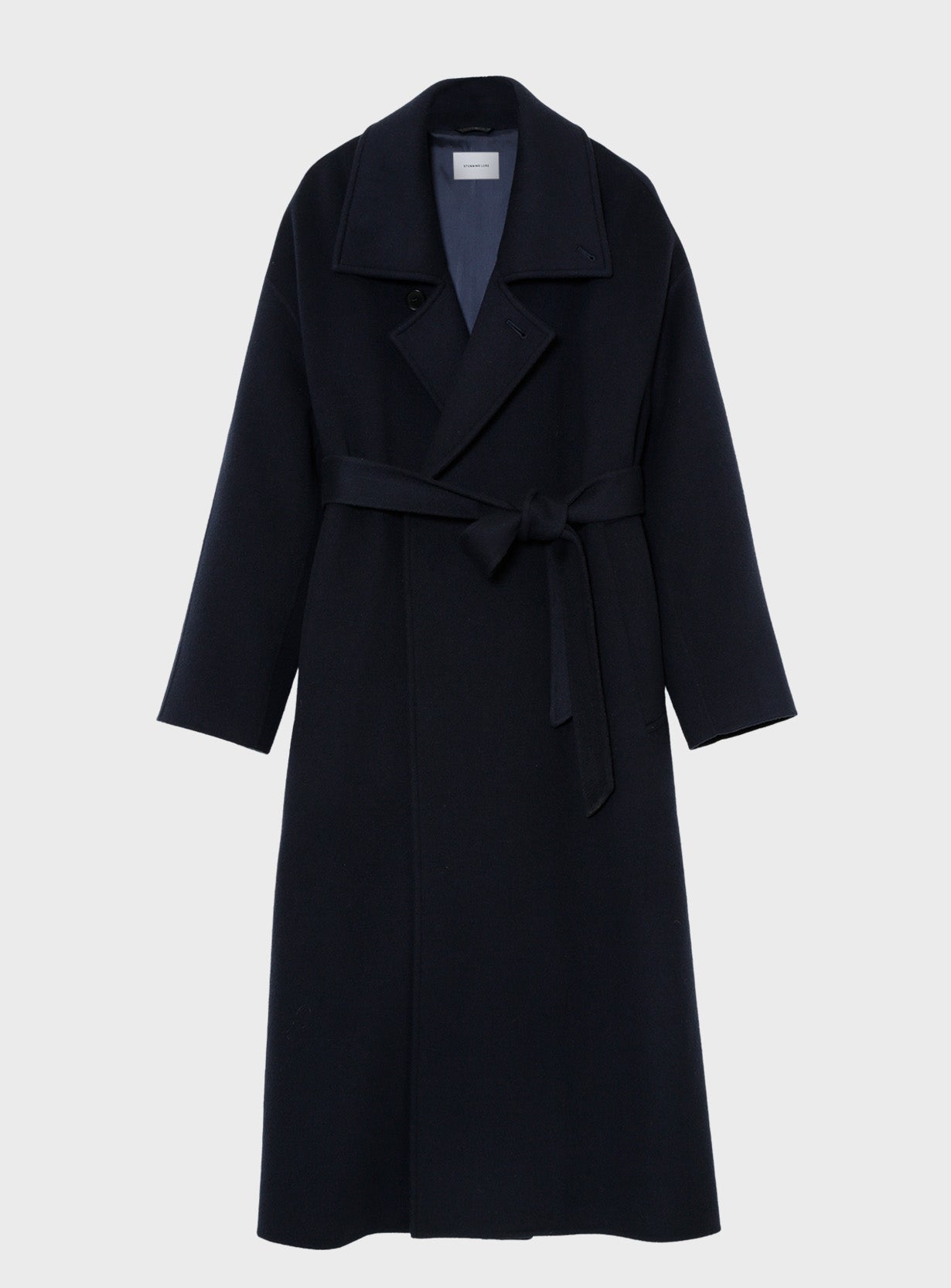 rスプリットラグランロングコート