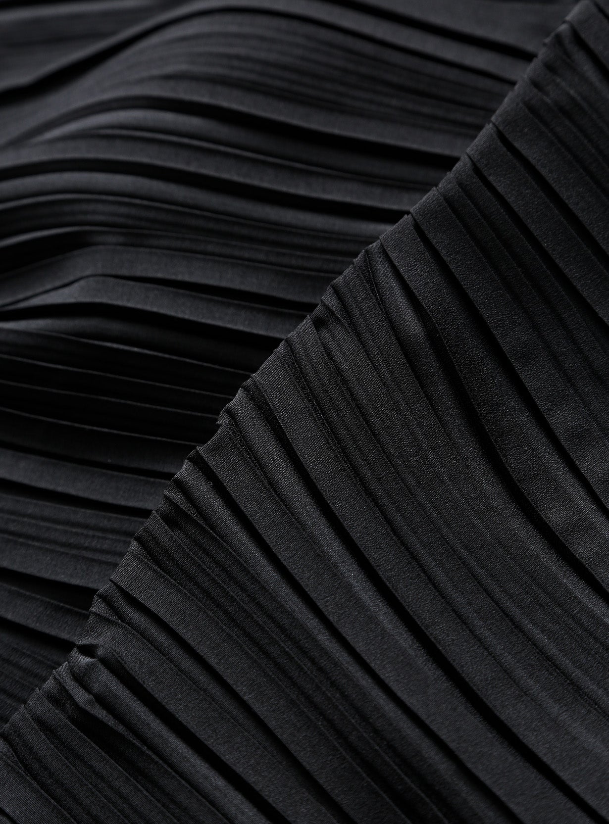 Asymmetrical Pleated Skirt