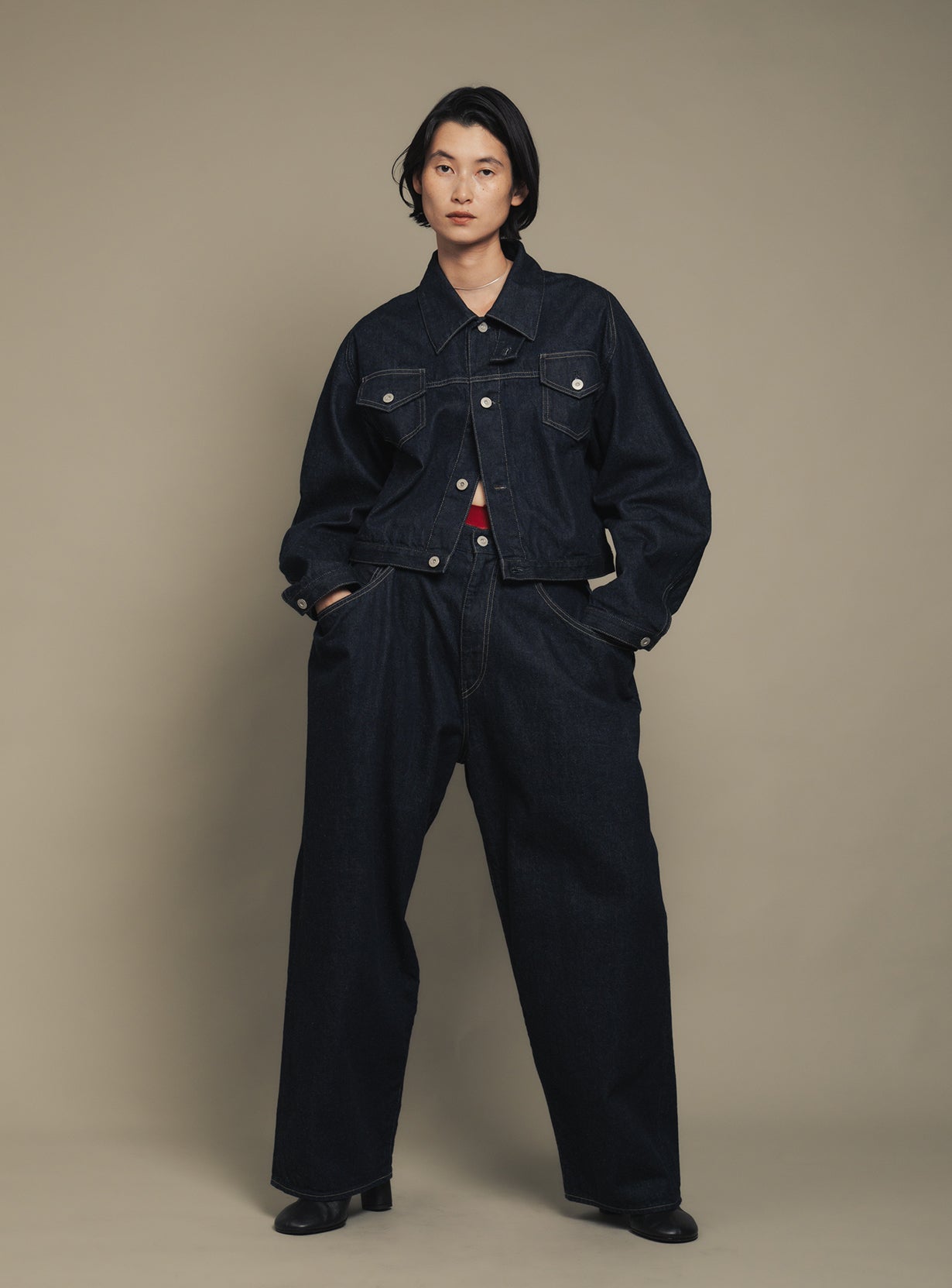 【予約商品】CROPPED DENIM JACKET